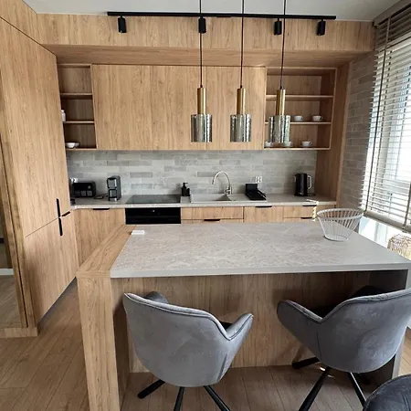 Meva Baltic Rentals- Beige 公寓 *
